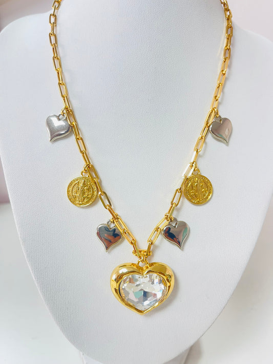 Collar Corazón Protector